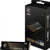 MSI SSD drive SPATIUM M480 PRO 2TB M.2 PCIe4 7400/7000MB/s