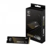 MSI SSD drive SPATIUM M480 PRO 1TB M.2 PCIe4 7400/6000MB/s