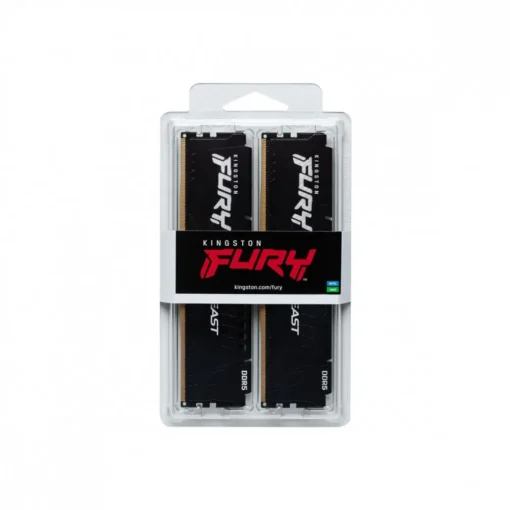 Kingston памет DDR5 Fury Beast 64GB(2*32GB)/6400 CL32 XMP black - Image 3