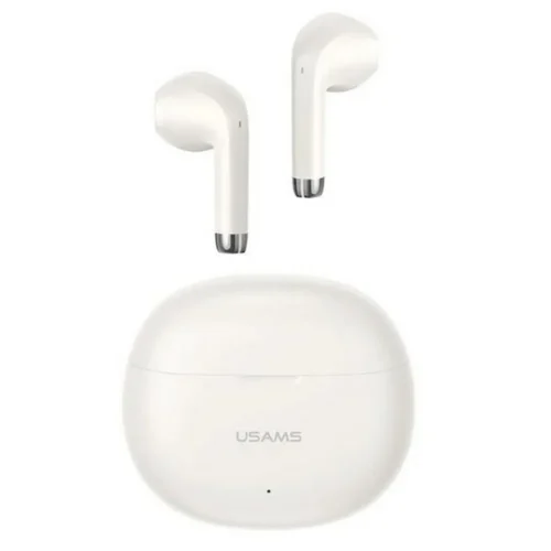 USAMS Bluetooth слушалки 5.3 TWS Rhymbo beige