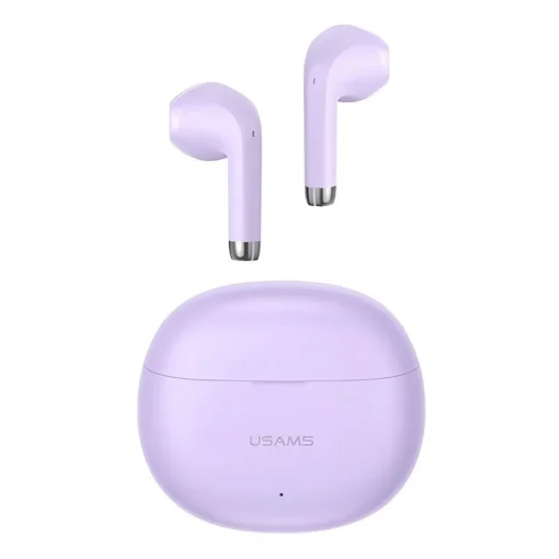 USAMS Bluetooth headphones 5.3 TWS Rhymbo purple