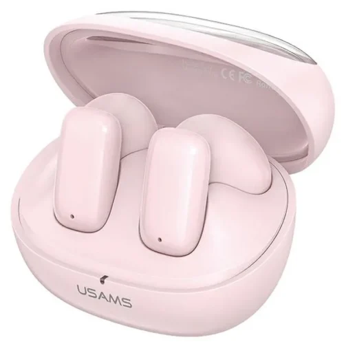 USAMS Bluetooth слушалки 5.3 TWS TD Series pink