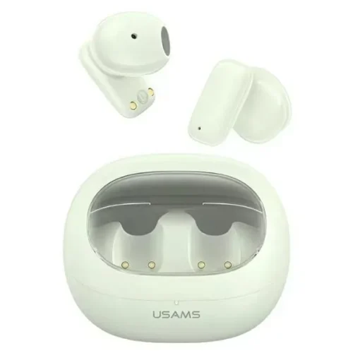 USAMS Bluetooth слушалки 5.3 TWS TD Series green