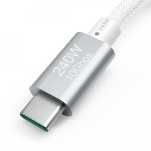 Hama 240W USB cable USB C-C 1,5m white - Image 3