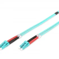 Digitus Patch cord FO LC/LC dplx MM 50/125 OM3 LSOH 1m turquoise