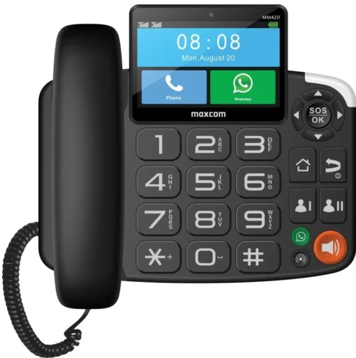 Maxcom SIM desk phone MM42D SE 4G VOLTE VoWiFi