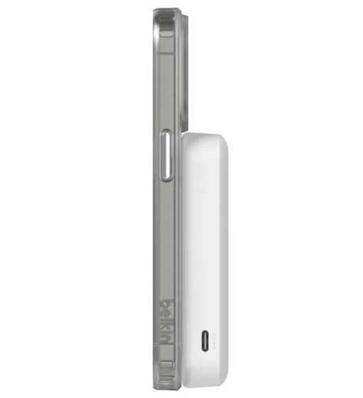 Belkin Powerbank with stand 8000mAh Qi2 MagSafe white - Image 2