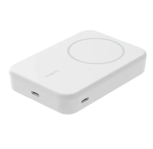 Belkin Powerbank with stand 10000mAh Qi2 MagSafe White - Image 5