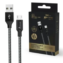 Extralink Cable USB Type-A to microUSB Smart Life 1m black