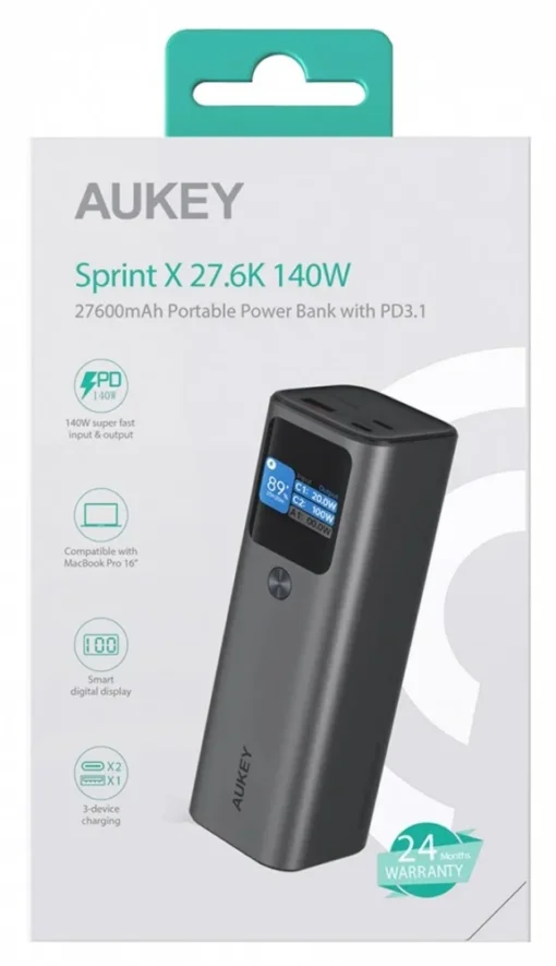 AUKEY AUKEY PB-Y45 Sprint X P ower Bank 27600 mAh 140 - Image 3