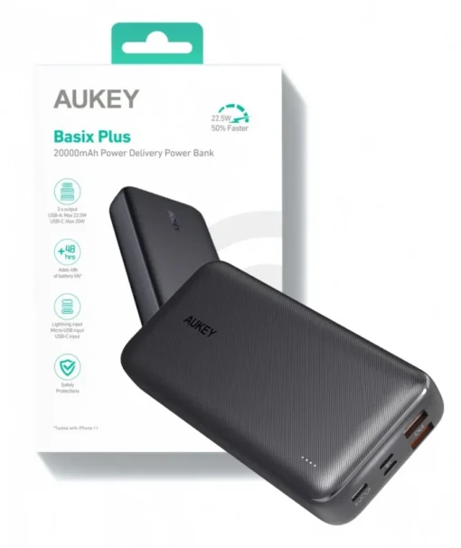 AUKEY AUKEY PB-N74S UltraFast Power Bank 20000mAh 5xU