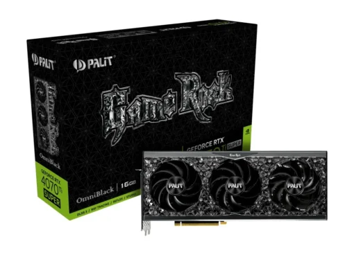 Palit видео карта GeForce RTX 4070 Ti SUPER GAMER OCK OMNIBLACK 16GB 256b