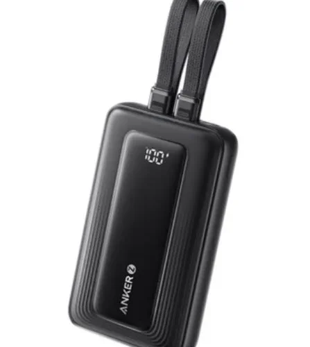 Anker външна батерия 20k mAh 30W кабел C/Lightning 1USB-C 1USB-A