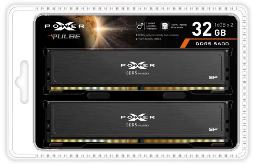 Silicon Power памет DDR5 XPOWER Pulse 32GB/5600 2*16GB CL40 - Image 2