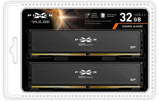 Silicon Power памет DDR5 XPOWER Pulse 32GB/6400 2*16GB CL32 - Image 2