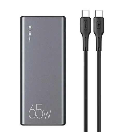 USAMS Powerbank 30000mAh 65W PB59 2xUSB+USB-C Fast