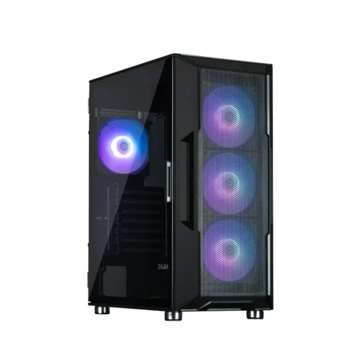 Zalman Case I3 Neo ATX Mid Tower Black ARGB fan x4