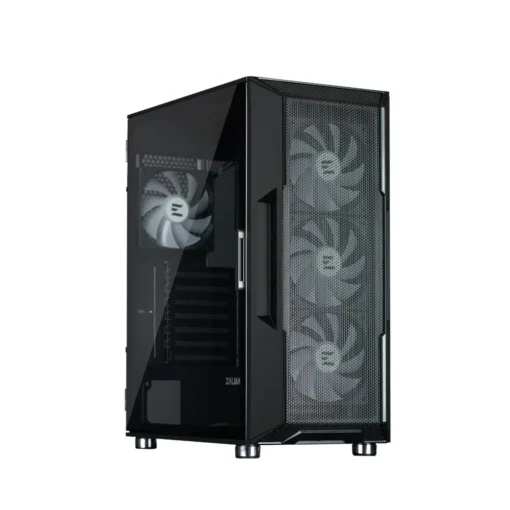 Zalman Case I3 Neo ATX Mid Tower Black ARGB fan x4 - Image 2