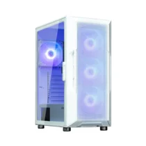 Zalman Case I3 Neo ATX Mid Tower White ARGB fan x4