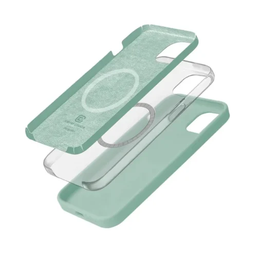 CRONG Etui iPhone 15 MagSafe mint - Image 3