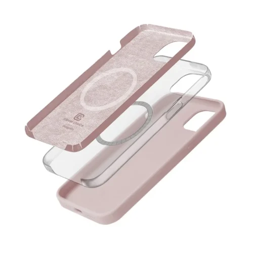 CRONG Case iPhone 15 MagSafe sand pink - Image 3