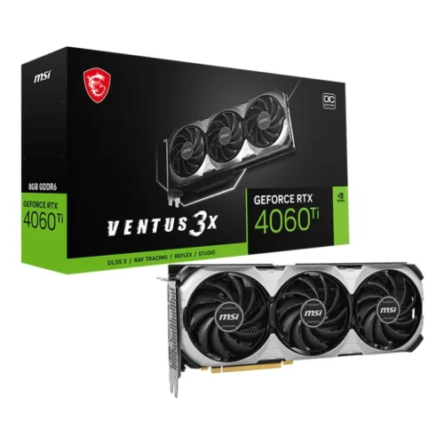 MSI видео карта RTX 4060 Ti VENTUS 3X E OC 8GB GDDR6 128bit