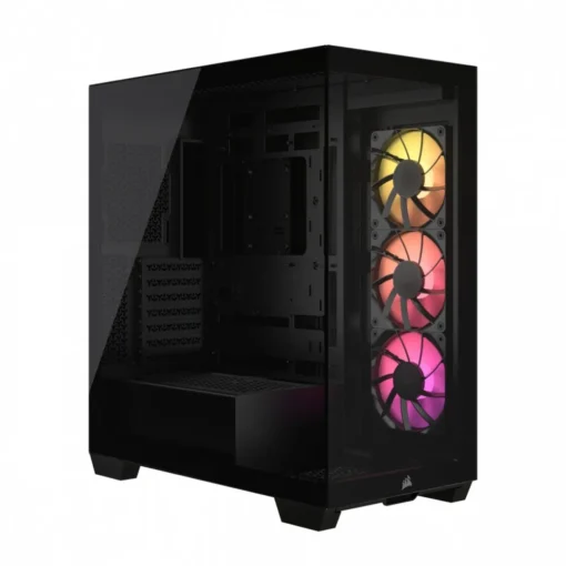 Corsair кутия за компютър 3500X ICUE LINK RGB TG Mid-Tower black - Image 2