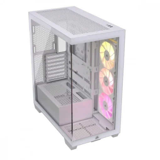 Corsair кутия за компютър 3500X ICUE LINK RGB TG Mid-Tower white - Image 5