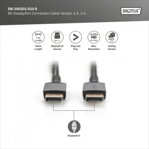 Digitus Connection Cable DB-340201-010-S - Image 3