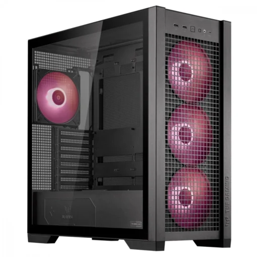 Asus кутия за компютър TUF Gaming GT302 TG ARGB ATX black - Image 3