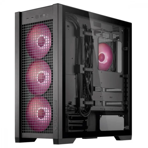 Asus кутия за компютър TUF Gaming GT302 TG ARGB ATX black - Image 4