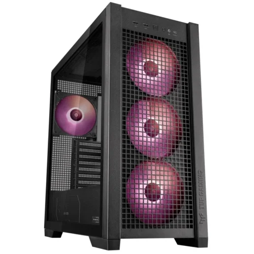 Asus кутия за компютър TUF Gaming GT302 TG ARGB ATX черен
