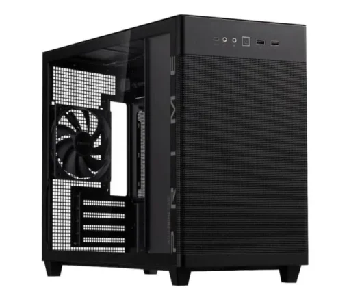 Asus кутия за компютър Prime AP201 Tempered Glass MicroATX black