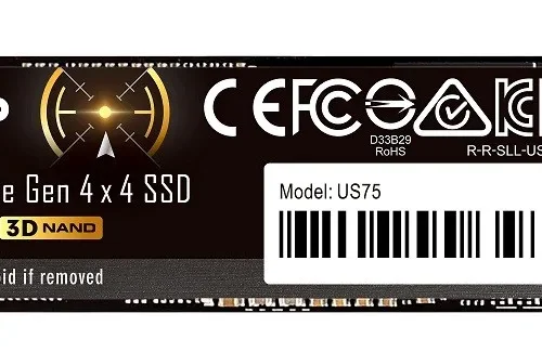 Silicon Power SSD drive US75 1TB M.2 PCIe Gen4x4 NVMe 1.4 7000/6000 MB/s