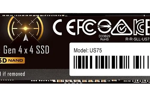 Silicon Power SSD drive US75 4TB M.2 PCIe Gen4x4 NVMe 1.4 7000/6500 MB/s