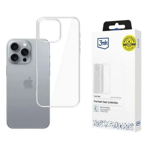 3MK Clear Case Iphone 16 Pro Max 6,9 clear