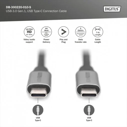 Digitus Connection Cable DB-300220-010-S - Image 3