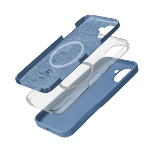 CRONG Case iPhone 16 MagSafe Color Cover blue - Image 3