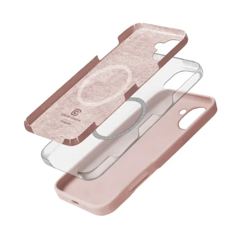 CRONG Case iPhone 16 MagSafe Color Cover pink - Image 3