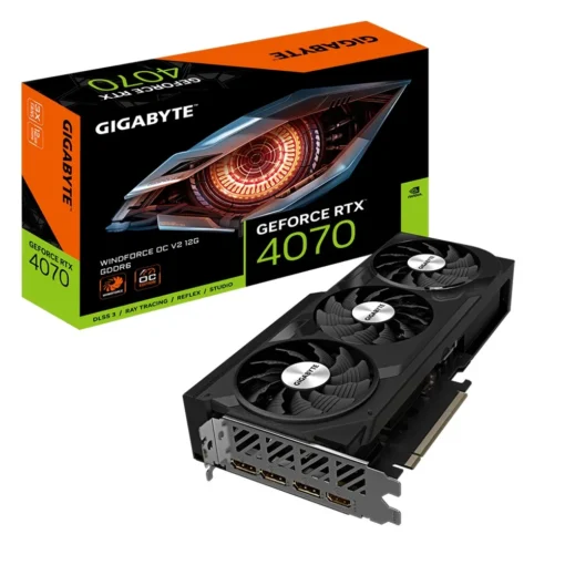 Gigabyte видео карта GeForce RTX 4070 WINDFORCE OC V2 12GB GDDR6 192bit