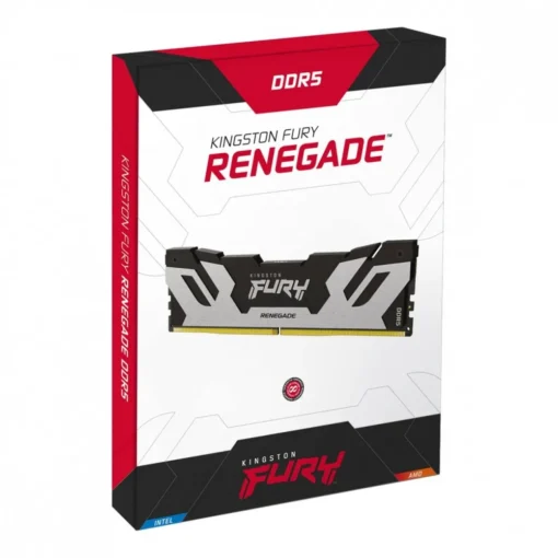 Kingston памет DDR5 Fury Renegade Silver 32GB(1*32GB)/6400 CL32 - Image 3