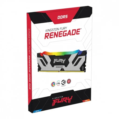 Kingston памет DDR5 Fury Renegade RGB 64GB(2*32GB)/6400 CL32 - Image 2