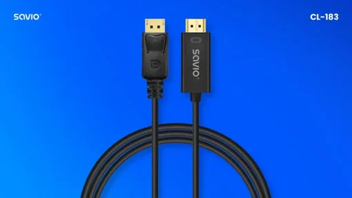 Savio DP-HDMI Cable CL-183 1,5m, SAVIO - Image 3