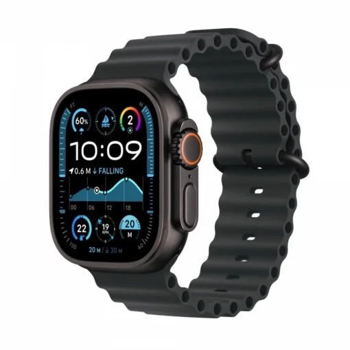 Apple Watch Ultra 2 GPS + Cellular 49 mm Black Titanium Case with Black Ocean Band