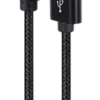 Gembird USB-A USB-C cable braid 1.8m black box