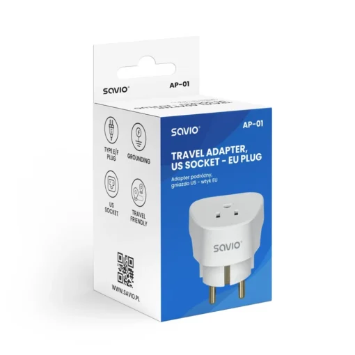 Savio Travel adapter AP-01 SAVIO - Image 4