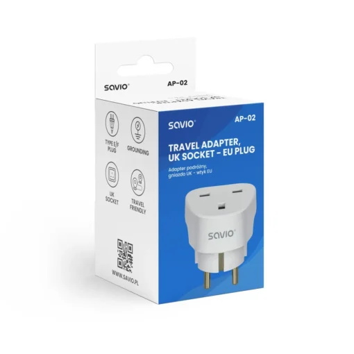 Savio Travel adapter ap-02 SAVIO - Image 4