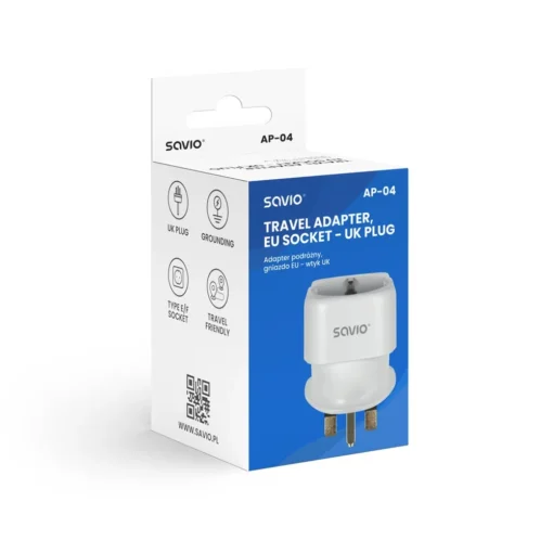 Savio Travel adapter AP-04 SAVIO - Image 3