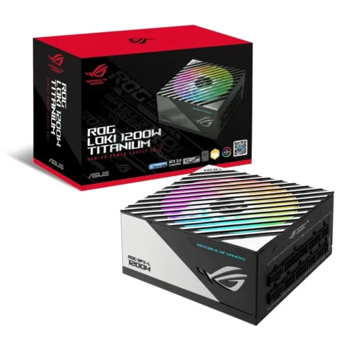 Asus захранващ блок SFX-L LOKI ROG 1200W Titanium 80+ ATX 3.1/ARGB/черен