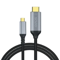 Savio Cable USB-C to HDMI v2.0b 3m copper CL-184